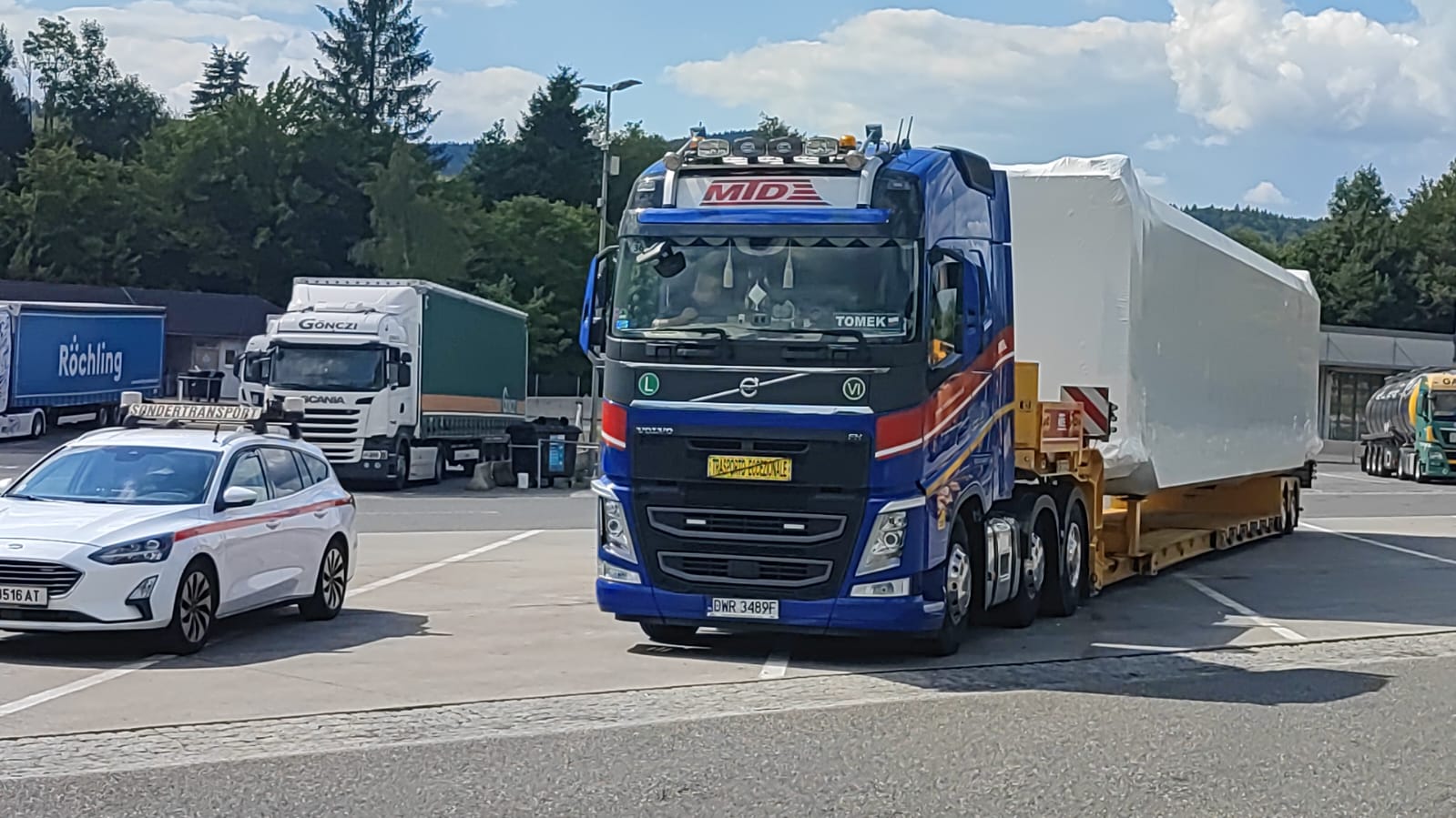 Bild 1 In Startaufstellung